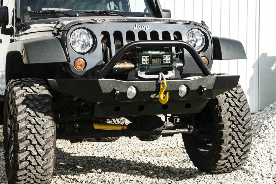 Hawse Fairlead Mount 40W LED Pod Light Kit w/Brackets, Wiring For Jeep Wrangler