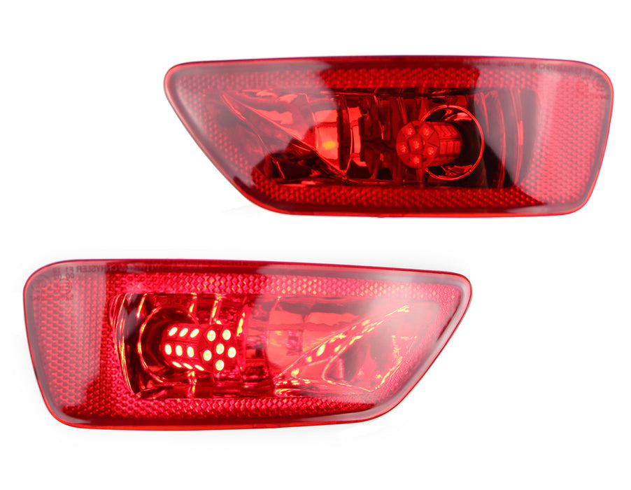 LED Rear Fog Light Conversion Kit For 11-21 Jeep Grand CherokeeWk2, Compass, etc