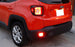 Euro/JDM Rear Fog & Backup Light w/LED Bulbs, Wiring For 2015-19 Jeep Renegade