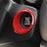 Red Keyless Engine Push Starter Surrounding Ring Cover For 2015-up Jeep Renegade