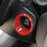 Red Keyless Engine Push Starter Surrounding Ring Cover For 2015-up Jeep Renegade