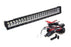 144W 25" LED Light Bar w/ Tow Hook Bracket, Wirings For 07+ Jeep Wrangler JK JL