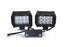 72W LED Pod Lights w/ Above 3rd Brake Bracket, Wiring For 07-17 Jeep Wrangler JK