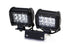 72W LED Pod Lights w/ Above 3rd Brake Bracket, Wiring For 07-17 Jeep Wrangler JK