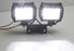 72W LED Pod Lights w/ Above 3rd Brake Bracket, Wiring For 07-17 Jeep Wrangler JK