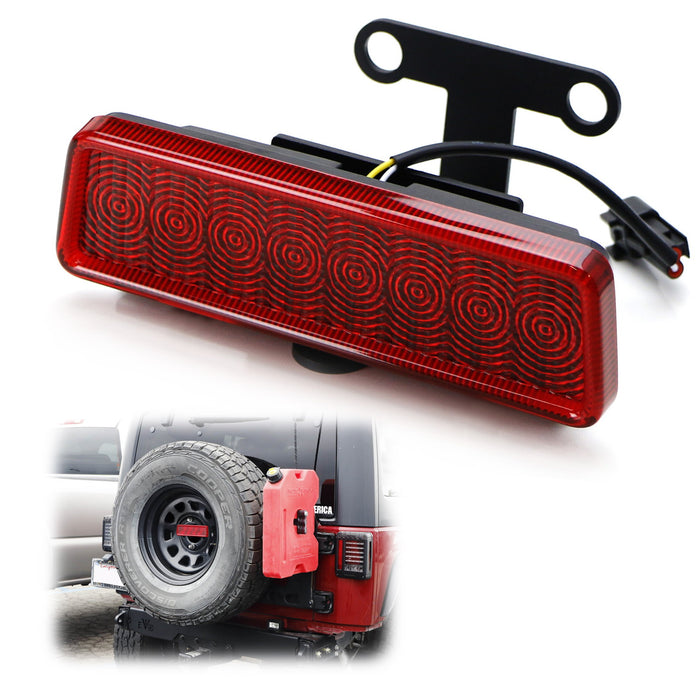 third brake light for jeep wrangler jk jku unlimited