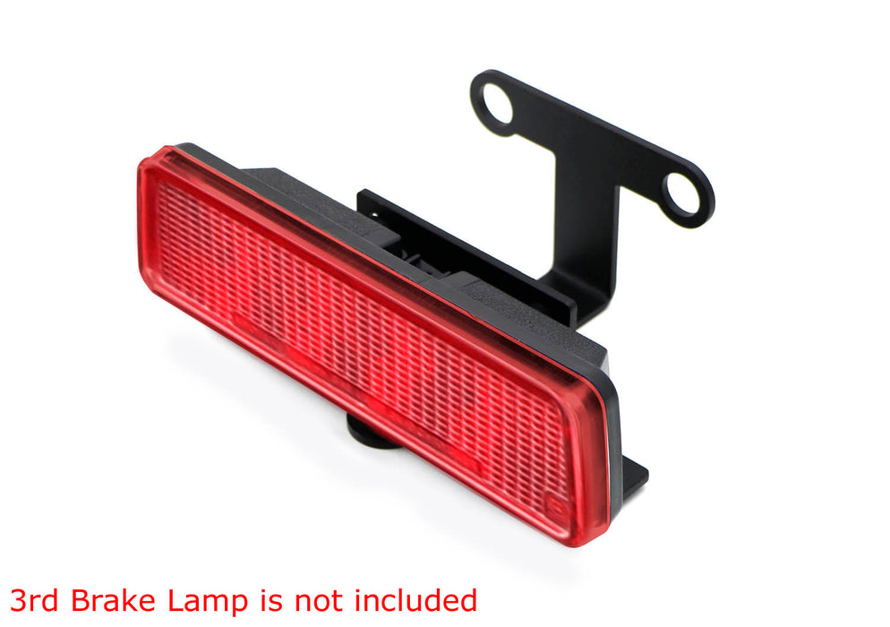 3rd Brake Light Behind Spare Tire Relocation Bracket For 07-17 Jeep Wrangler JK