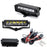 Hood LED Light Bar Kit w/Hood Hinge Bracket, Wiring For 07+ Jeep Wrangler JK/JL