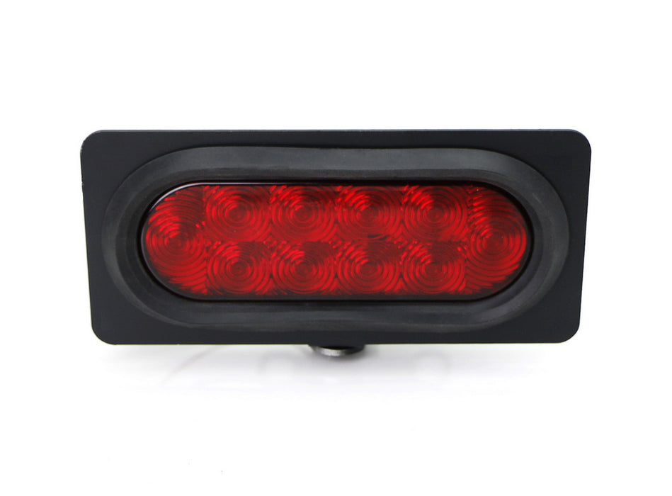 Rear Spare Tire Mount Red LED Brake/Tail Lamp Kit For 2007-2017 Jeep Wrangler JK