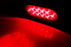 Rear Spare Tire Mount Red LED Brake/Tail Lamp Kit For 2007-2017 Jeep Wrangler JK