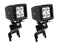 Rear Window Roof Mount 20W LED Pod Lights For 07-up Jeep Wrangler JK JL Hardtop