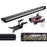 30" Above Bumper Single Row LED Light Bar w/Bracket + Relay For Jeep Wrangler JL