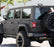 Above Rear Window Mount Dual 6-Inch LED LightBar Kit For 07+ Jeep Wrangler JK JL