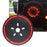 F1 Strobe/Flash Spare Tire Mount LED Disc 3rd Brake Light Kit For Jeep Wrangler