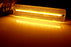 Clear Lens Amber Full LED Fender Flare Side Markers For Jeep 1987-95 Wrangler YJ