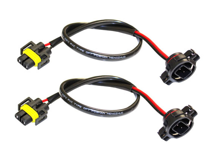 (2) LED Fog Lamps Conversion Adapter Wires For 2010 and up Jeep Wrangler JK