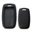 Carbon Fiber Soft Silicone Key Fob For Kia Optima K5 Sorento Carens Forte Soul..