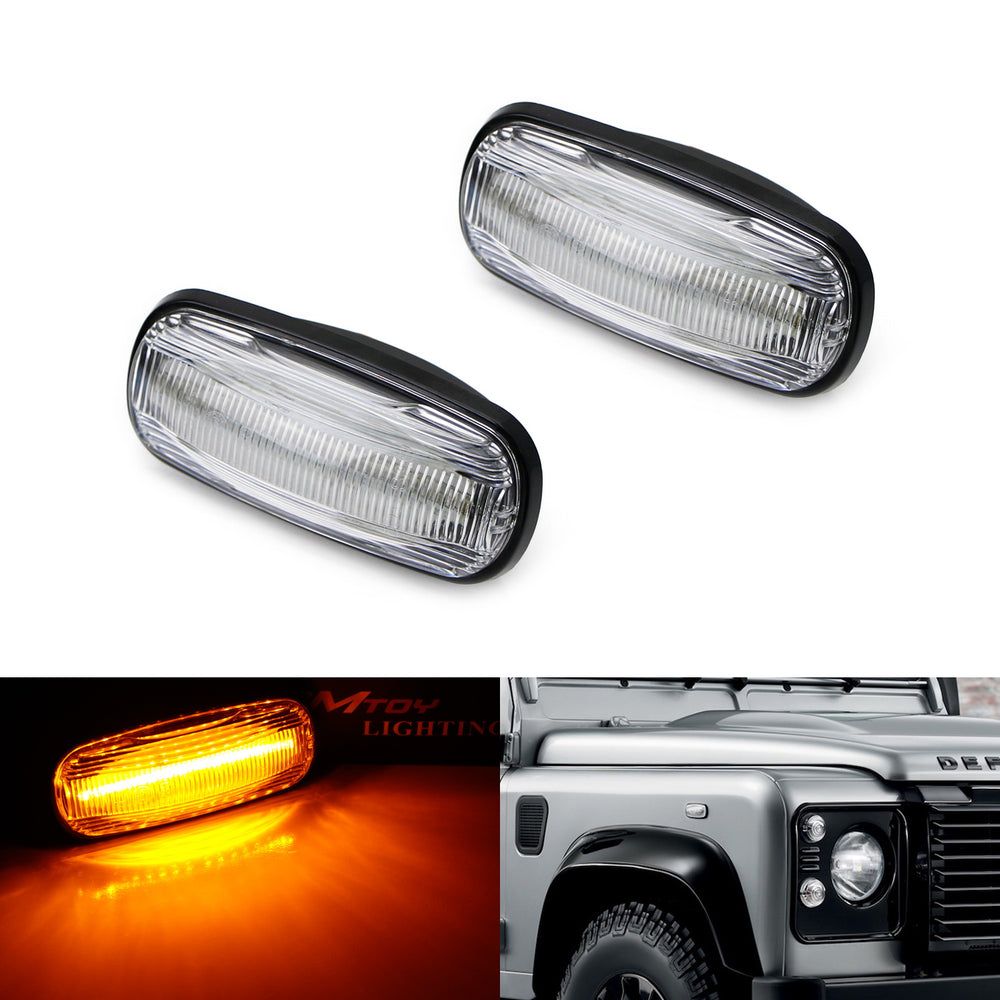 side marker lights for land rover defender freelander discovery 2 lr2