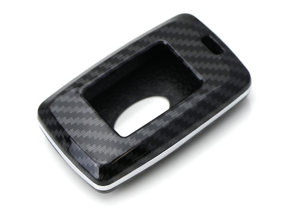 Carbon Fiber Black Key Fob Case For 18-up Land Rover Range Rover Sport Discovery