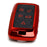 Red w/Carbon Fiber TPU Key Fob Protective Case For Land Rover 18-up Range Rover