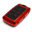 Red w/Carbon Fiber TPU Key Fob Protective Case For Land Rover 18-up Range Rover