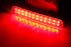 Red Lens 24-SMD LED Bumper Reflector Marker Lights For Range Rover Freelander 2