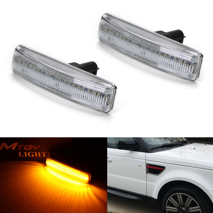 side marker lights front for range rover sport freelander 2 discovery 3 4