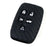 Carbon Fiber Soft Silicone Key Fob Cover For Land Rover Range Rover LR4 Jaguar