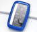 Chrome Blue TPU Key Fob Case w/Button Cover For Land Rover Range Rover Jaguar