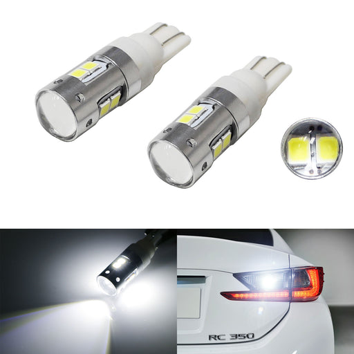 SAMSUNG 2835-SMD 906 912 920 921 W16W LED Bulbs For Car Backup Reverse Lights