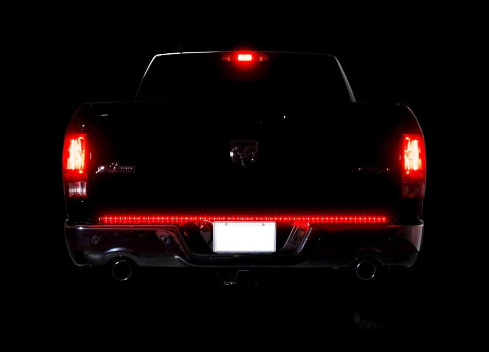 60" Red/White LED Tailgate LED Light Bar w/ Turn Signal, Backup Reverse Features