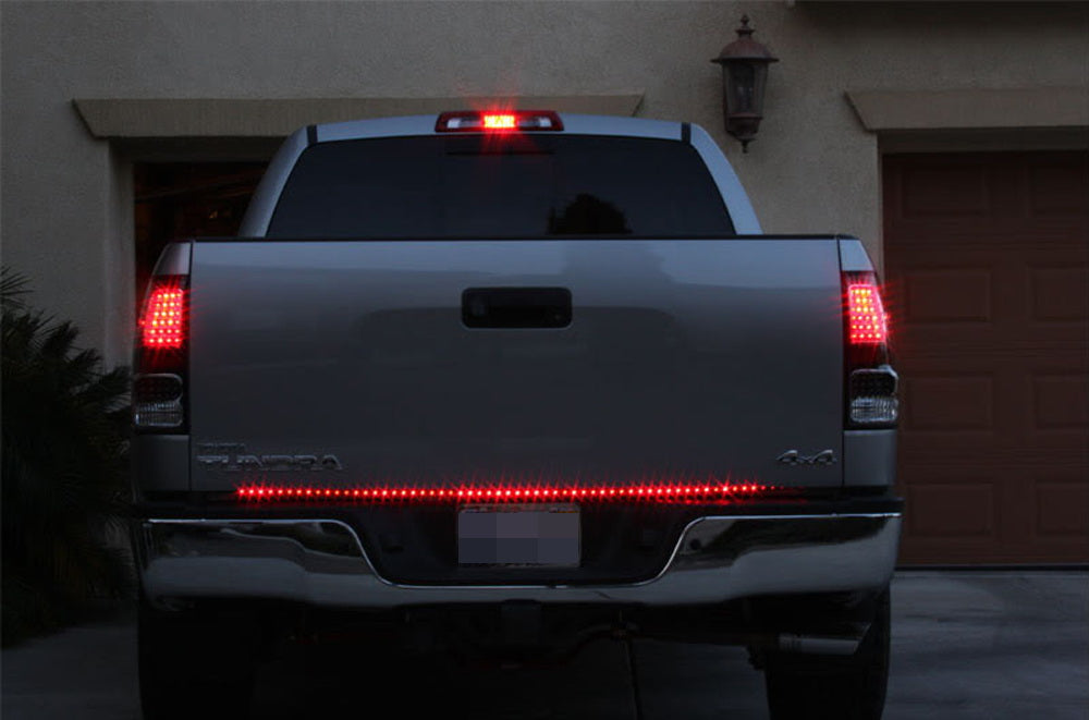 60" Red/White LED Tailgate LED Light Bar w/ Turn Signal, Backup Reverse Features