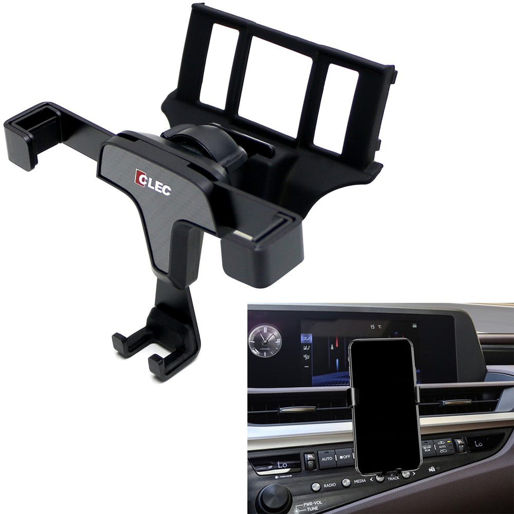 Smartphone Gravity Holder w/Exact Fit Dash Mount For 19-up Lexus ES ES300h ES350