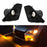 3000K Yellow JDM LED Fog Light Assembly Kit For 13-15 GS350 GS460 F-Sport Bumper