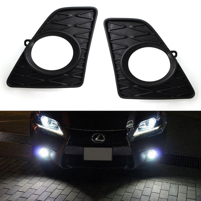 Lexus F-Sport Style Fog Light Bezel Covers ONLY For 13-15 GS350 GS460 GS450h GS