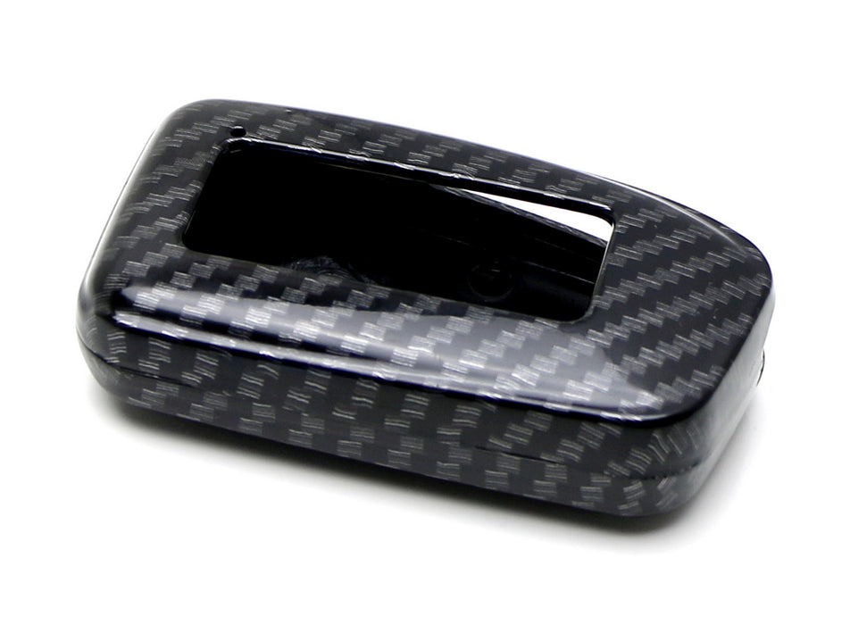 Black Carbon Fiber Hard Shell Key Fob Cover Case For Lexus IS ES GS RC NX RX LX