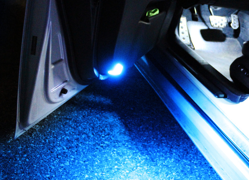 Blue 18-SMD Full LED Side Door/Footwell/Trunk Courtesy Light Kit For Land Rover