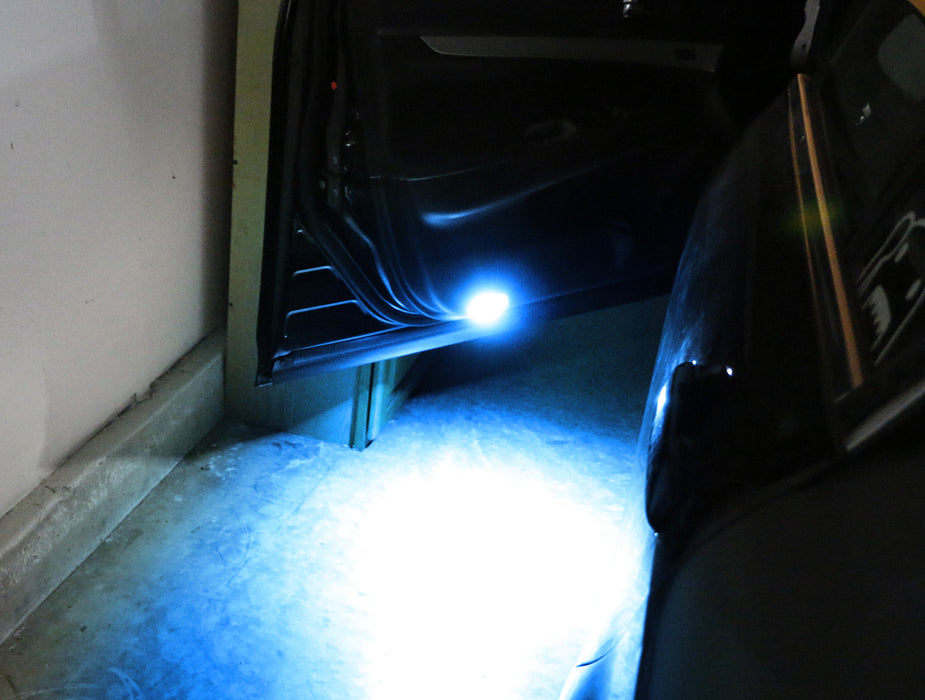 Ultra Blue BMW LED Step Courtesy Door Light Lamps For 1 3 5 7 Series X3 X5 X6 Z4