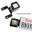 Universal Fit Steel License Plate Frame Mount Brackets For 3-Inch LED Pod Lights