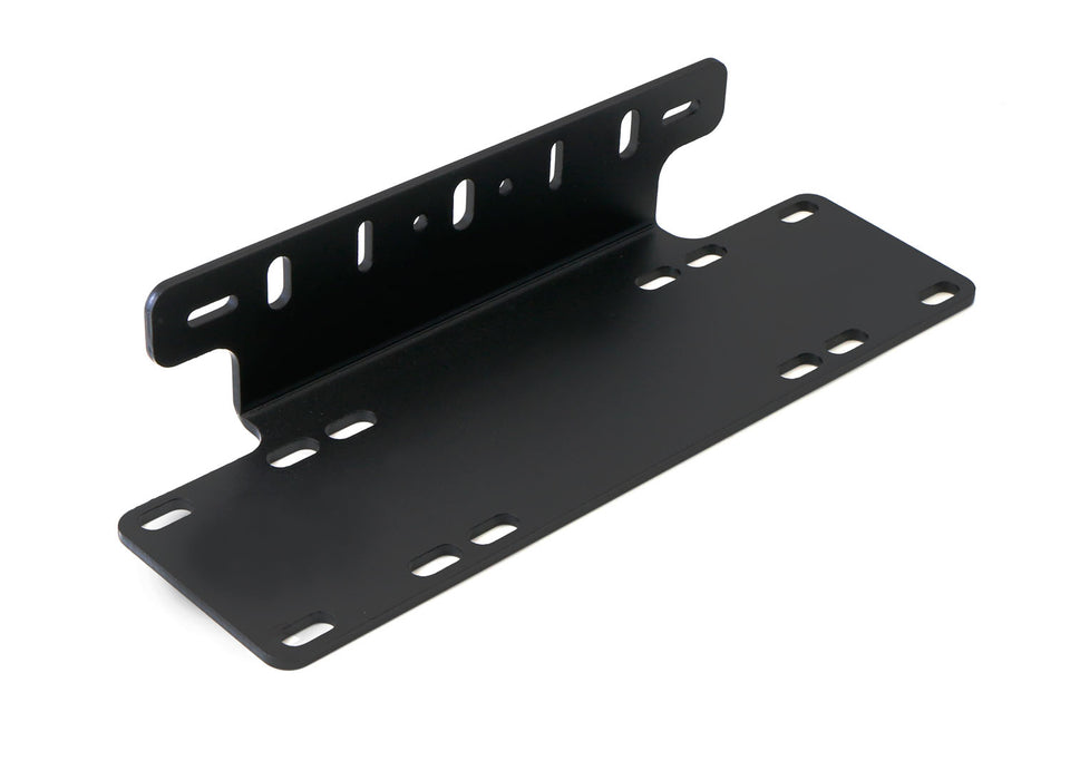 Heavy Duty Front Bumper License Plate Mount Bracket Holder For LED Light Bar