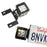 Universal Fit License Plate Frame Mount 3-Inch LED Pod Fog Driving Light Kit