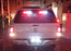 Amber/White LED License Plate Mount Strobe Warning Light Kit For Truck SUV Car