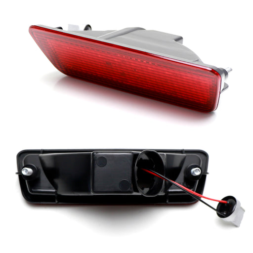 JDM Style Rear Fog Light Assy w/ LED Bulb, Wiring For Nissan Juke Rogue Murano