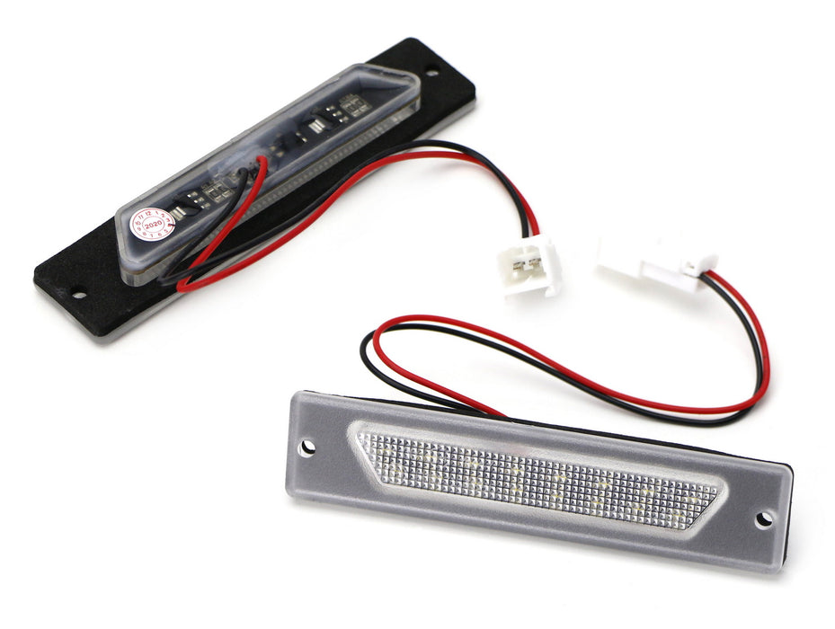 OE-Fit White 3W Full LED License Plate Light Kit For 03-12 Maserati Quattroporte