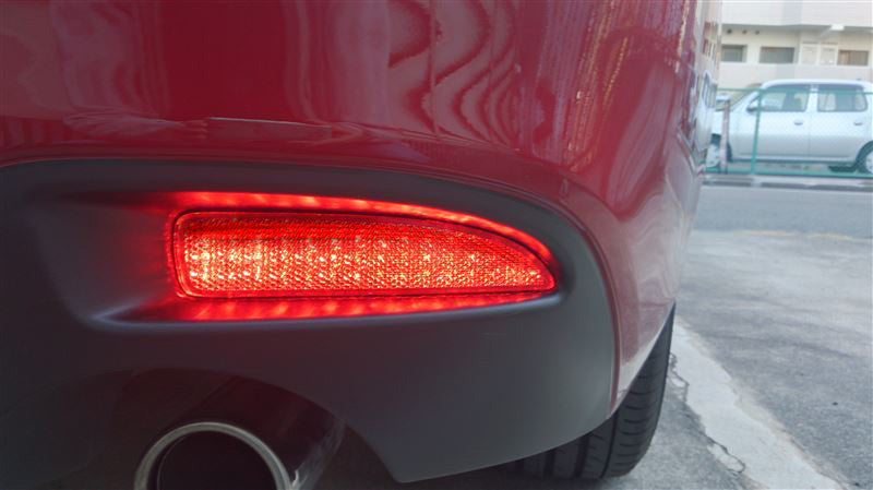 Red Lens 90-SMD LED Bumper Reflector Marker Tail/Brake Lights For Mazda 3 5 6