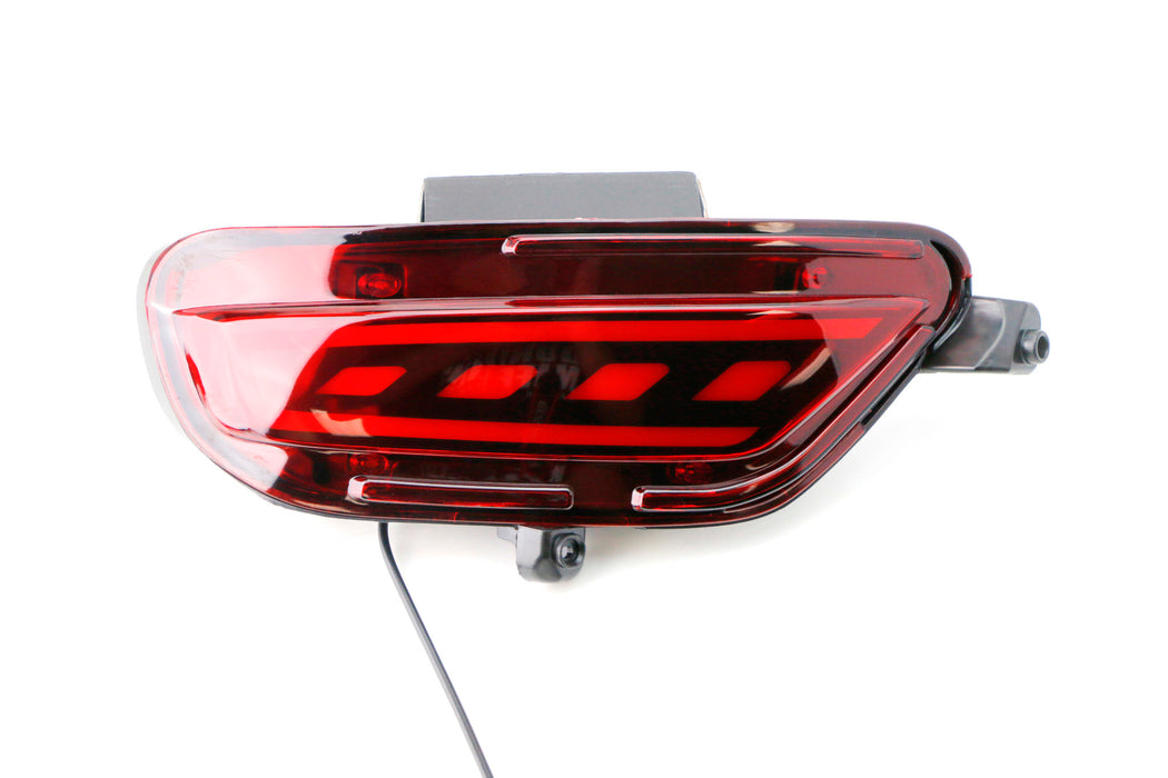 Red Lens Sequential Full LED Bumper Reflector Light Kit For 2017-up Mazda CX-5