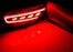 Red Lens Sequential Full LED Bumper Reflector Light Kit For 2017-up Mazda CX-5