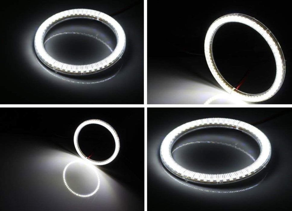 6000K Xenon White SMD LED Angel Eyes Halo Rings For 16-up Mazda MX-5 ND Roadster