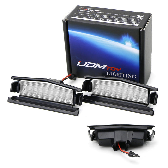 OE-Fit White 18-SMD Full LED License Plate Light Kit For 16-up Mazda MX-5 Miata