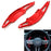 Red Steering Wheel Paddle Shifter Add-On Extension Cover For 19-up Mazda 3 Axela